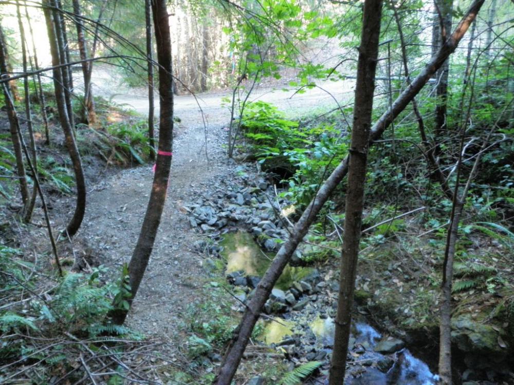 culvert modification before post fire