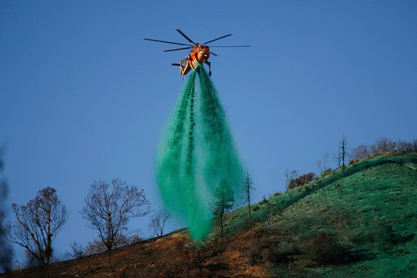 aerial application hydromulch